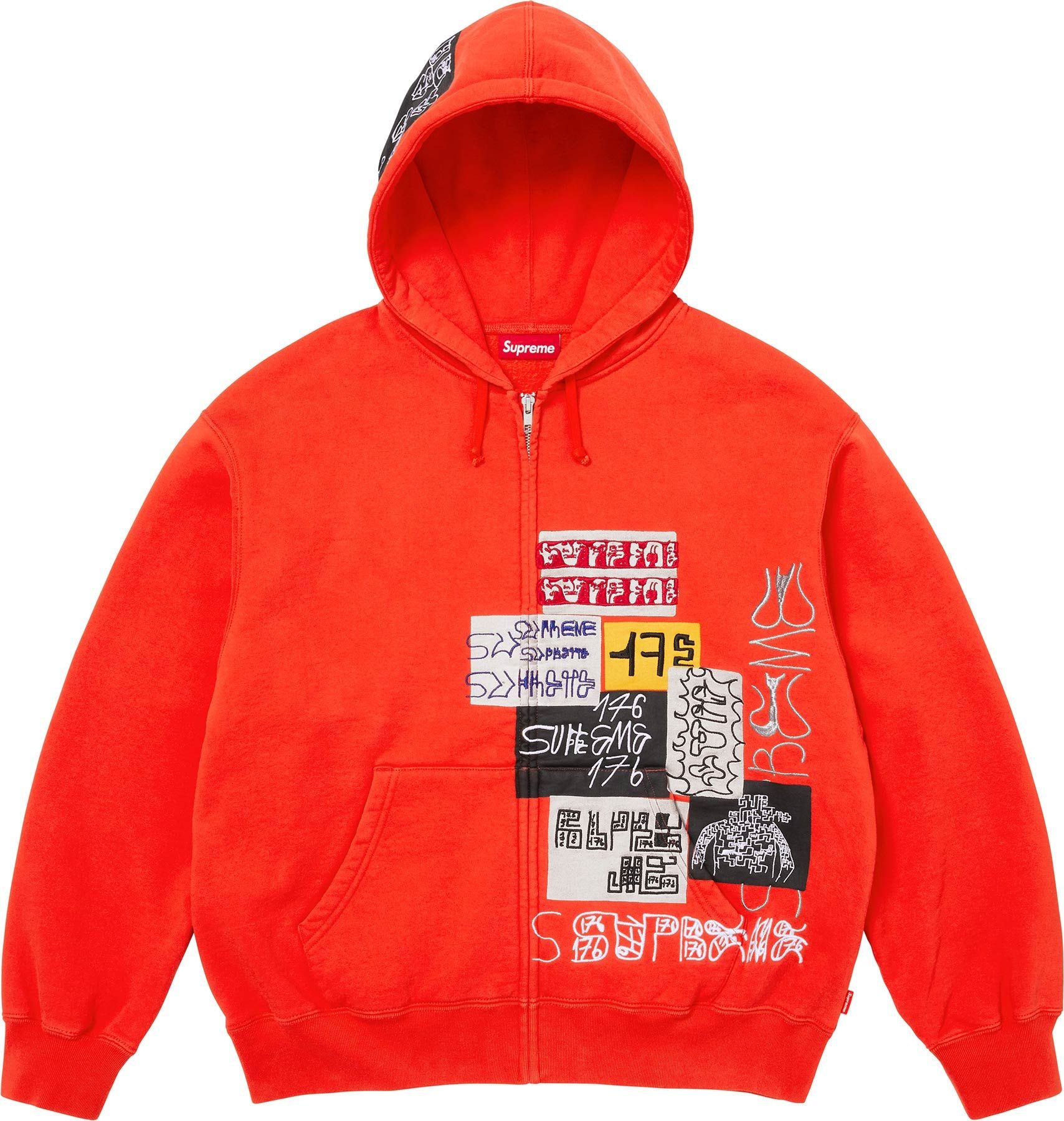 176 Zip Up Hooded Sweatshirt view 6